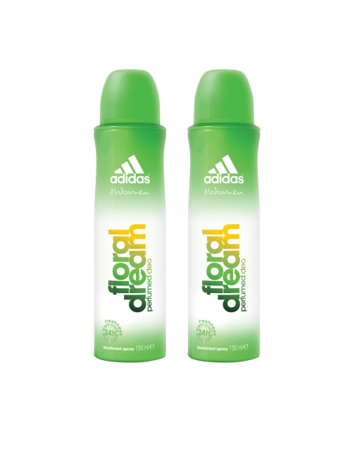 

ADIDAS Women Set of 2 Floral Dream Perfumed Deodorant Body Spray, Green