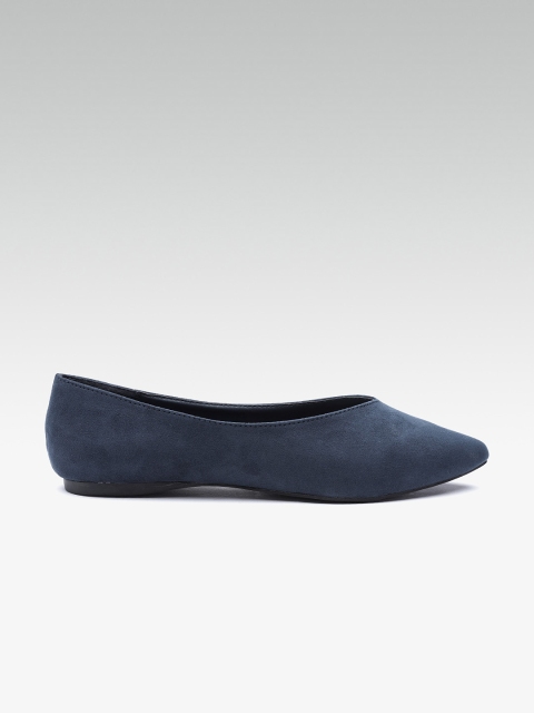 

DOROTHY PERKINS Women Navy Blue Solid Ballerinas
