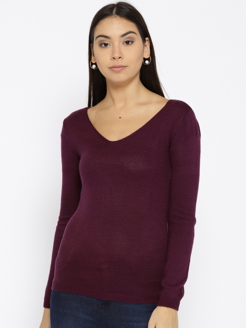 

Species Women Purple Solid Pullover
