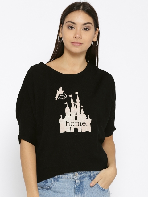 

Species Women Black Printed Pullover