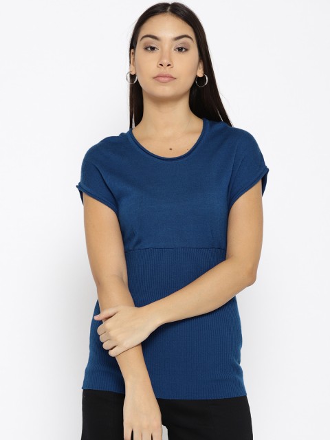 

Species Women Blue Solid Sweater
