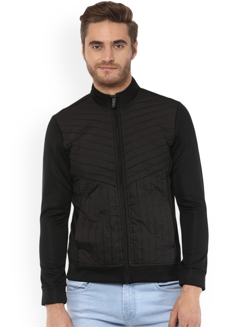 

Mufti Men Black Solid Puffer Jacket