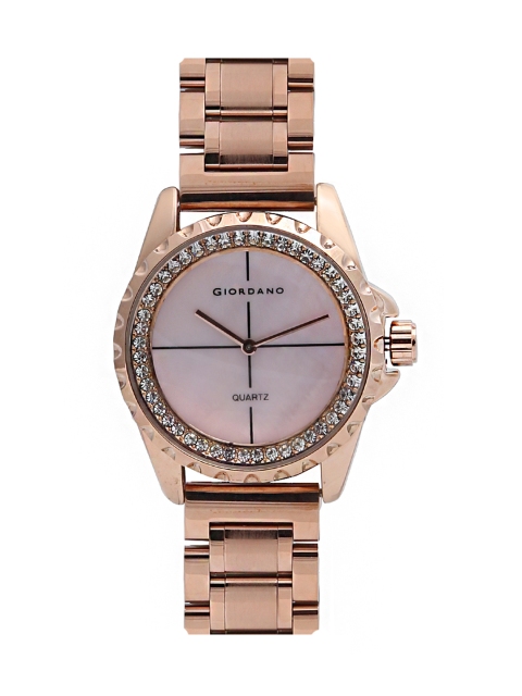 

GIORDANO Women Rose Gold Analogue Watch C2106-22