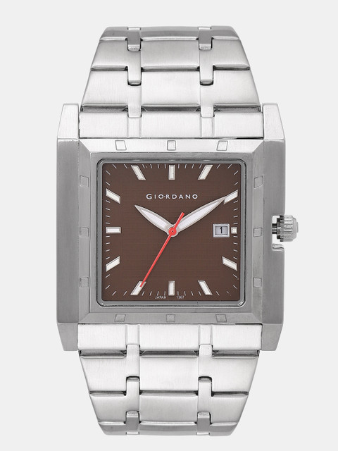 

GIORDANO Men Brown Analogue Watch 1367-33