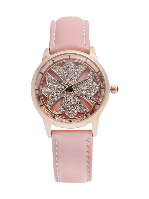 

GIORDANO Women Pink Analogue Watch C2104-02