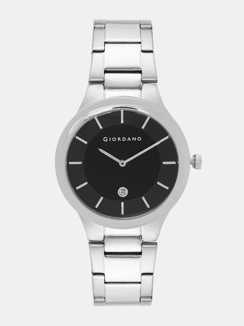 

GIORDANO Women Black Analogue Watch 1631-11