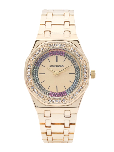 

Steve Madden Women Gold-Toned Analogue Watch SMW177G