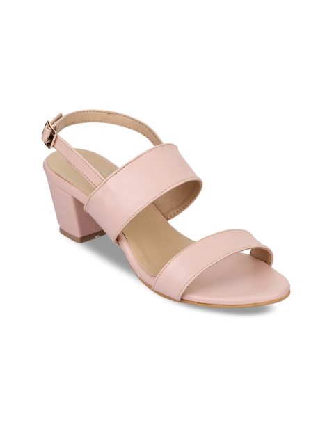 

Bruno Manetti Women Pink Solid Sandals
