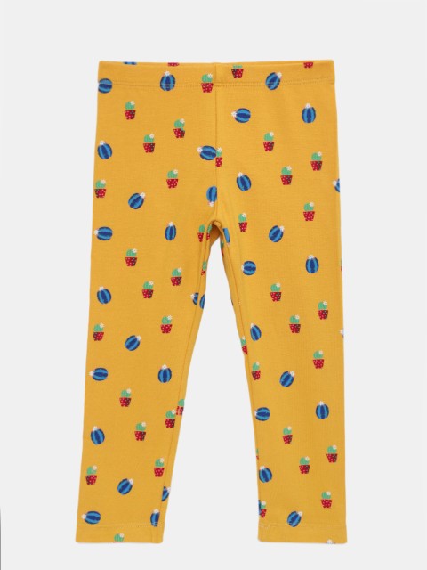 

United Colors Of Benetton Girls Mustard Leggings