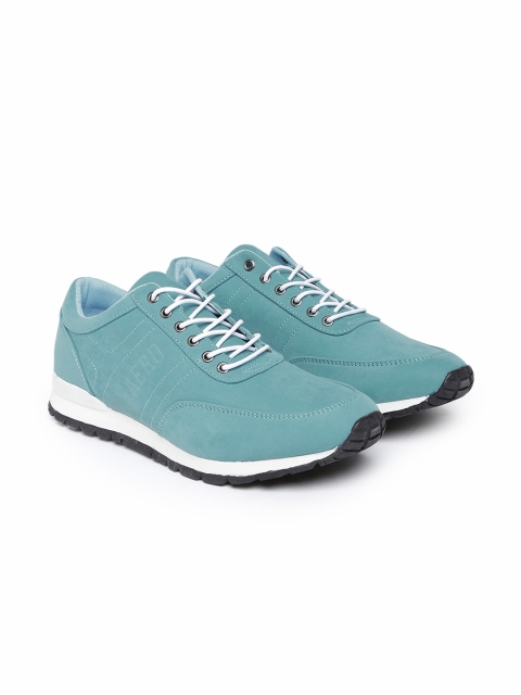 

Aeropostale Men Teal Green Suede Sneakers