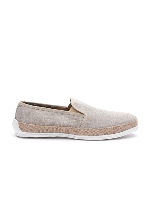 

Carlton London Men Beige Slip-On Sneakers