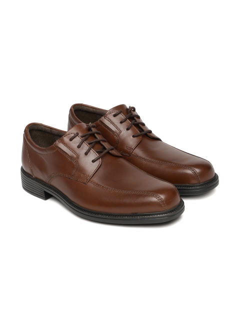 

Clarks Bostanian Men Brown Formal Leather Derbys