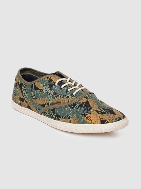 

Jack & Jones Men Green Sneakers
