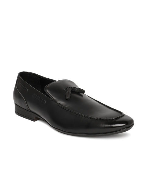 

San Frissco Men Black Tassel Formal Shoes