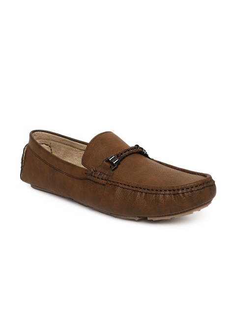 

San Frissco Men Brown Loafers