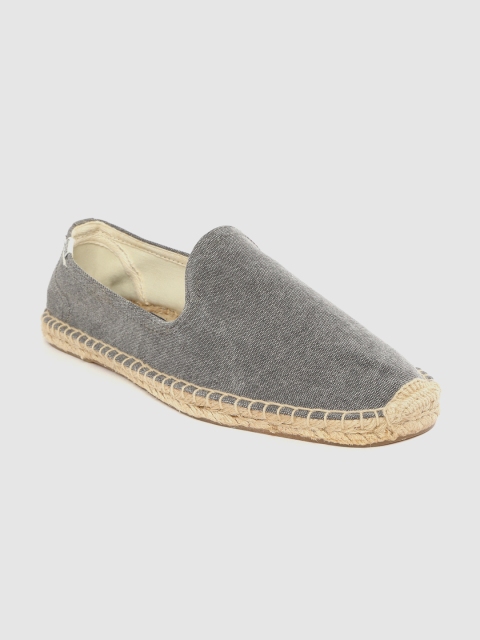 

Soludos Men Grey Solid Espadrilles