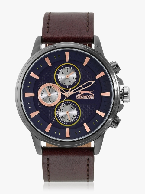 

Slazenger Men Navy Blue Analogue Watch SL.9.6074.2.02