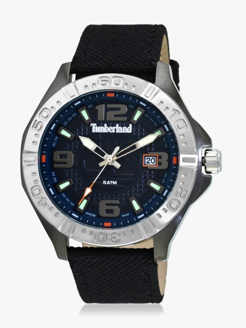 

Timberland Women Black & Navy Blue Analogue Watch TBL.14643JSUS.03