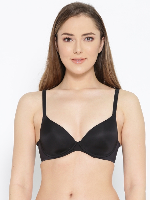 

Marks & Spencer Black Solid Underwired Lightly Padded Everyday Bra T332067