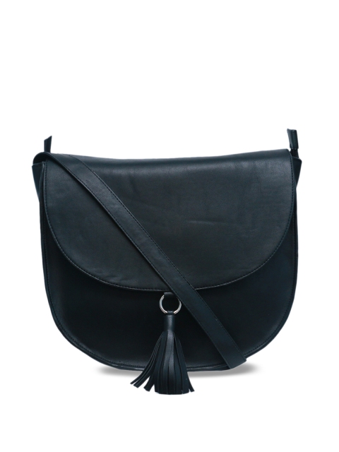

Diwaah Black Solid Sling Bag
