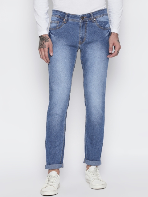 

High Star Men Blue Slim Fit Mid-Rise Clean Look Stretchable Jeans