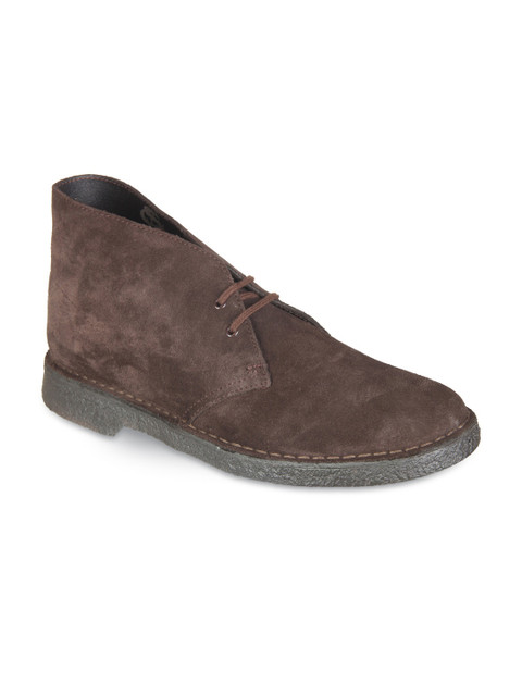 

Clarks Men Brown Flat Boots