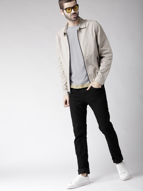

Tommy Hilfiger Men Grey Solid Tailored Jacket