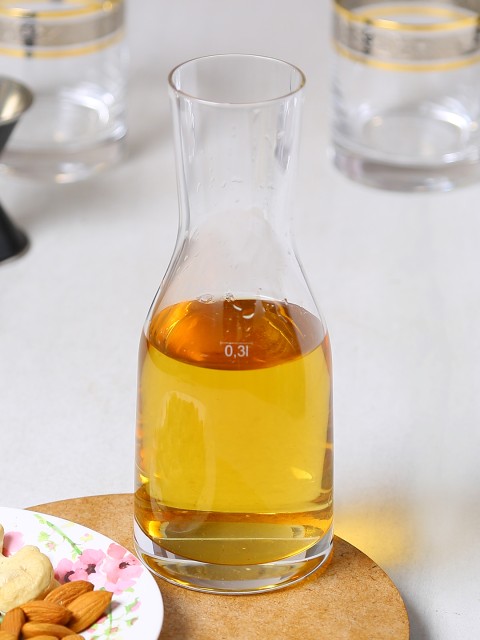 

Bohemia Bar Set of 1 Whiskey Decanter Glass 300ml, Transparent