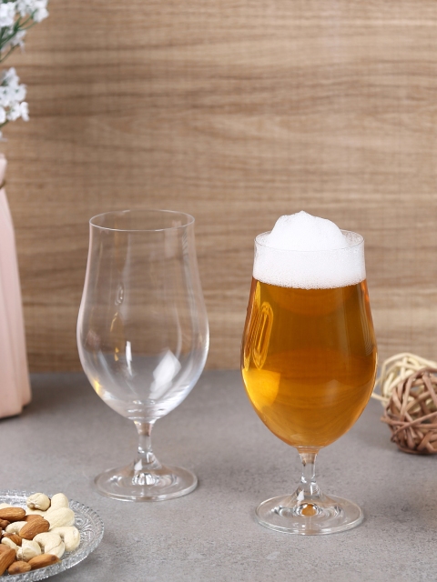 

Bohemia Crystal Set of 2 Club Beer Glass 380 ml, Transparent