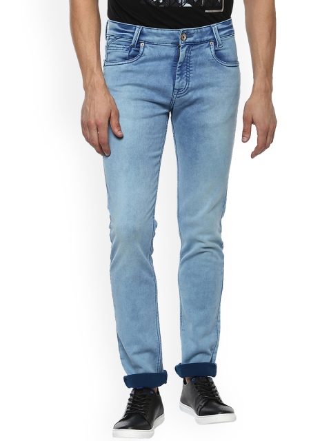 

Mufti Men Blue Regular Fit Mid-Rise Clean Look Stretchable Jeans