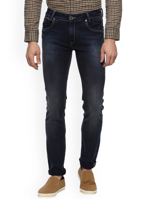 

Mufti Men Blue Skinny Fit Mid-Rise Clean Look Stretchable Jeans