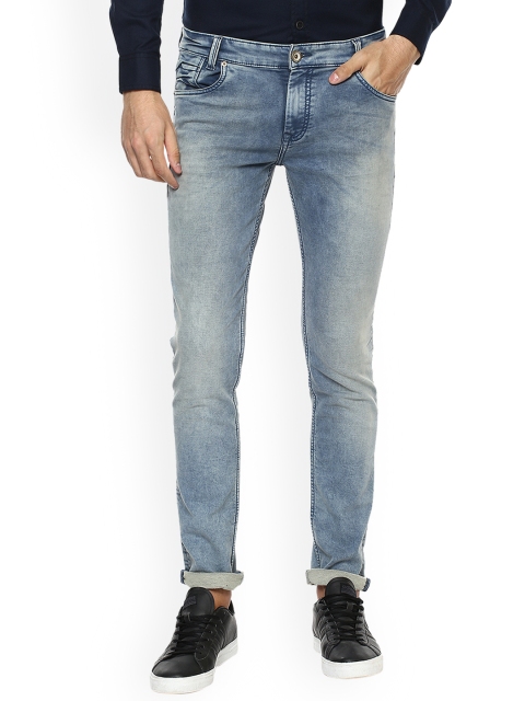 

Mufti Men Blue Slim Fit Mid-Rise Clean Look Stretchable Jeans