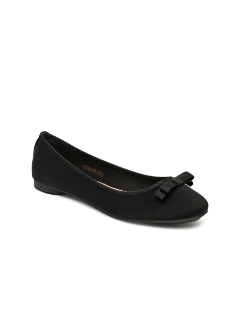 

Allen Solly Women Black Solid Ballerinas
