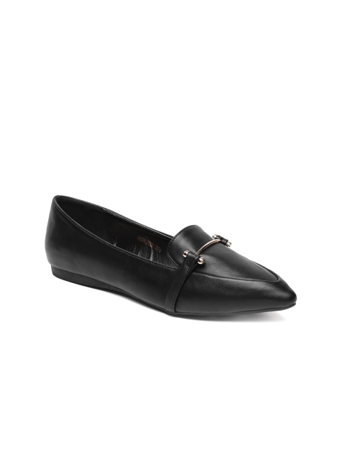 

Allen Solly Black Solid Ballerinas