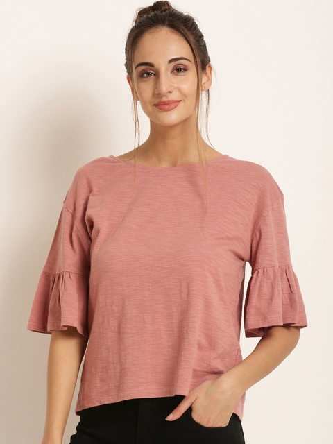

Harpa Women Pink Solid Top