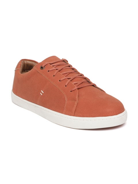 

Blackberrys Men Rust Orange Sneakers