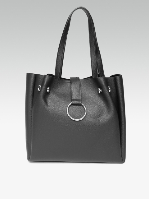 

DOROTHY PERKINS Black Solid Shoulder Bag