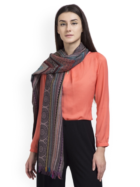 

SHINGORA Women Multi-coloured Woven Shawl