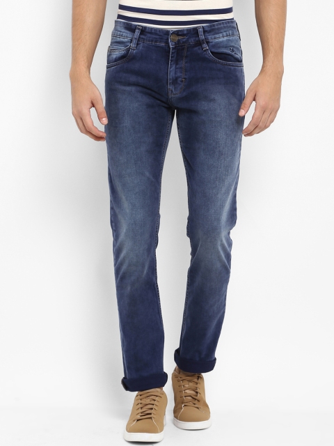 

Parx Men Blue Slim Fit Mid-Rise Clean Look Jeans