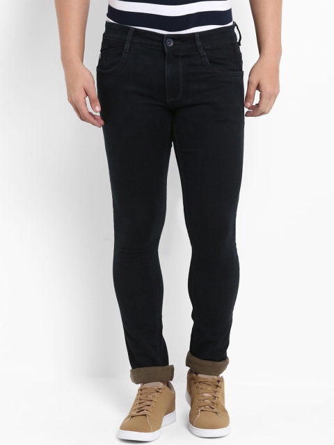 

Parx Men Black Slim Fit Mid-Rise Clean Look Jeans