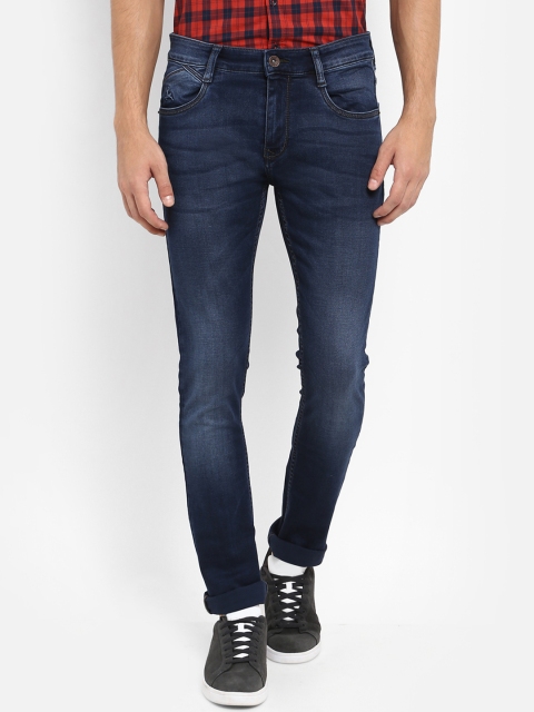 

Parx Men Blue Slim Fit Mid-Rise Clean Look Jeans