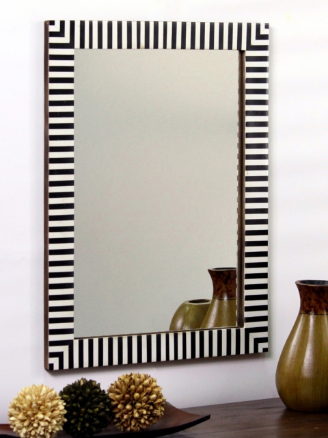 

Hosley Brown Decorative Zebra Wall Mirror