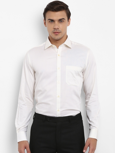 

Raymond Men White Regular Fit Solid Formal Shirt