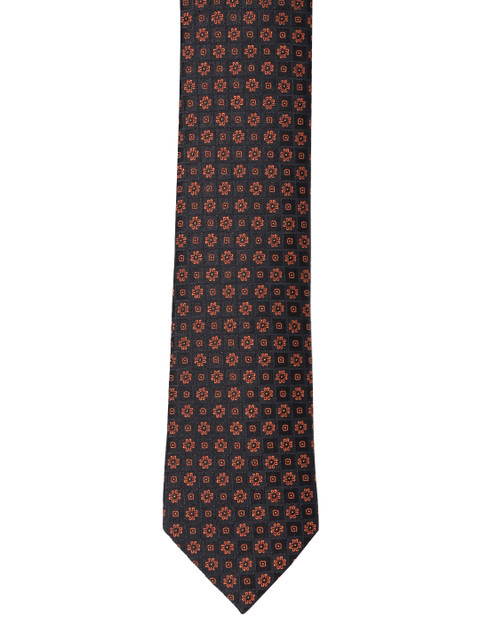 

Louis Philippe Men Brown Printed Tie