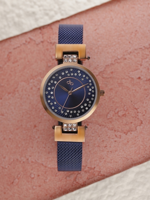 

DressBerry Women Navy Blue Analogue Watch DW-18-DB1A