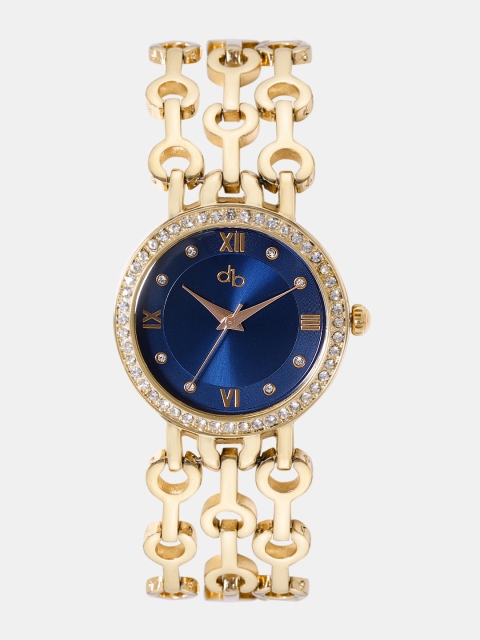 

DressBerry Women Navy Blue Analogue Watch S016-B