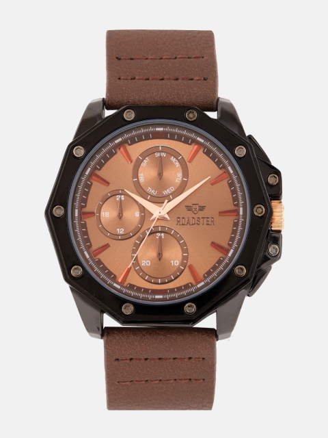 

Roadster Men Copper-Toned Analogue Watch 170181 -3