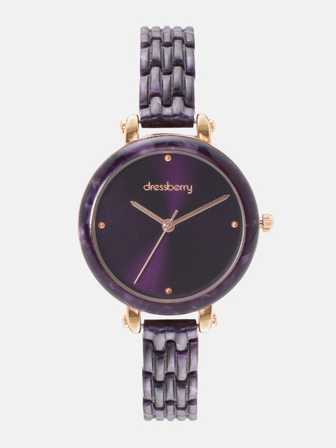 

DressBerry Women Purple Analogue Watch U004-B