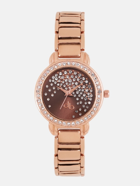 

DressBerry Women Brown Analogue Watch DB2-F