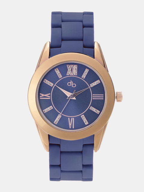 

DressBerry Women Navy Blue Analogue Watch DW-18-DB3A